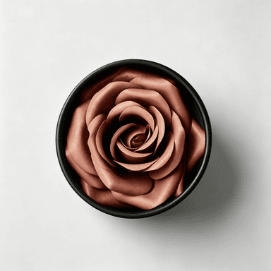 ROSE BIUSH ORANGE Round Rose Blush Packaging
