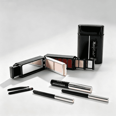 Portable Makeup Kit for Travel, Retail Displays, and Touch-Ups