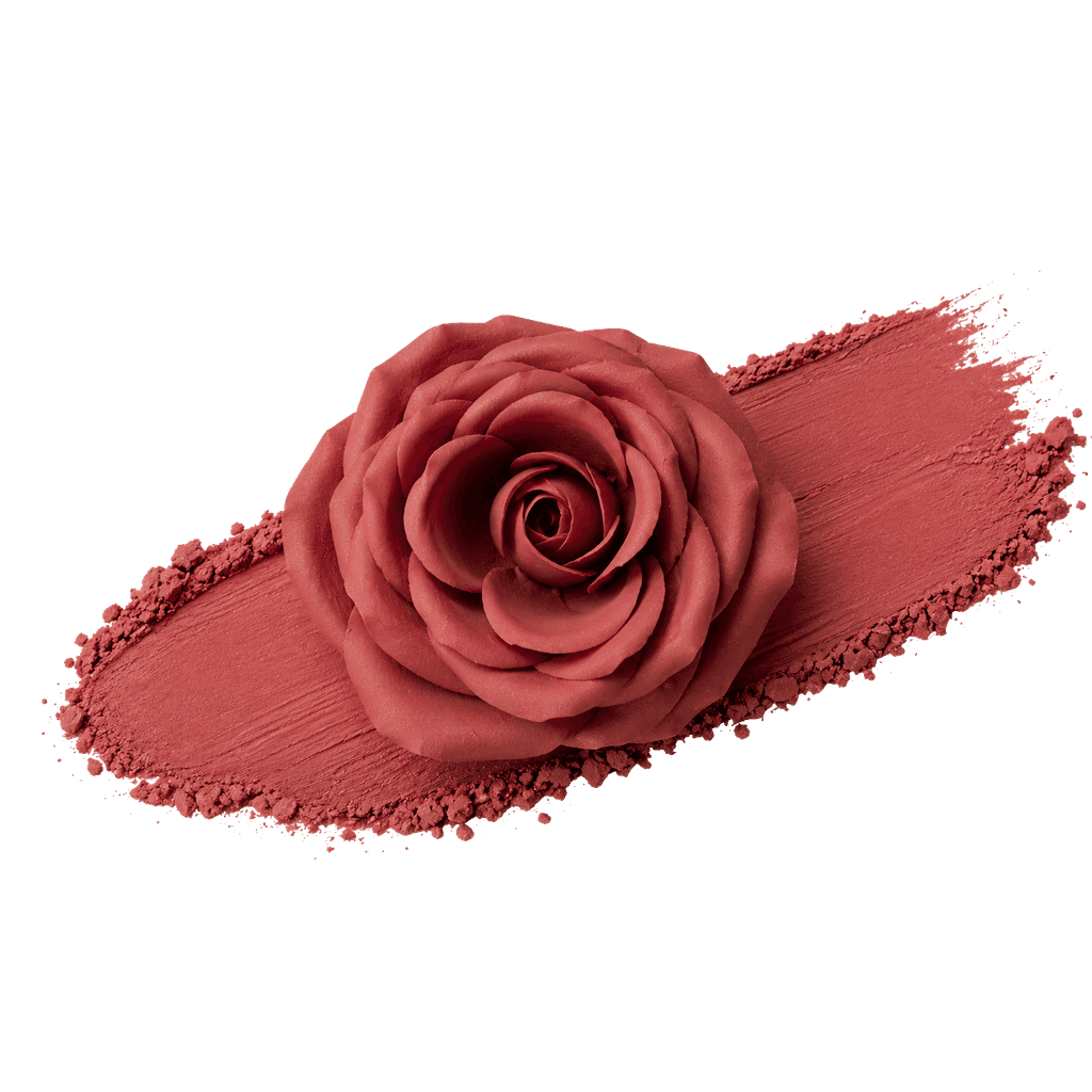Rose Red Blush Natural Matte Rosy Cheek Makeup